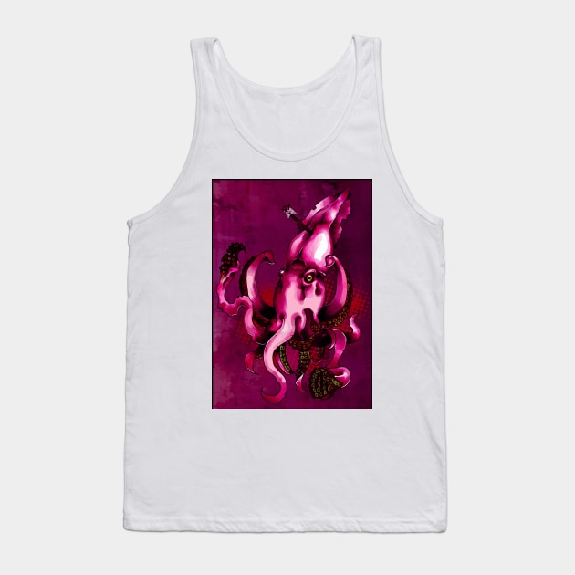 Squidz N Stuff Tank Top by exogreyfox